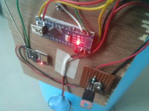 Electronics of the IOT Smart Dustbin
