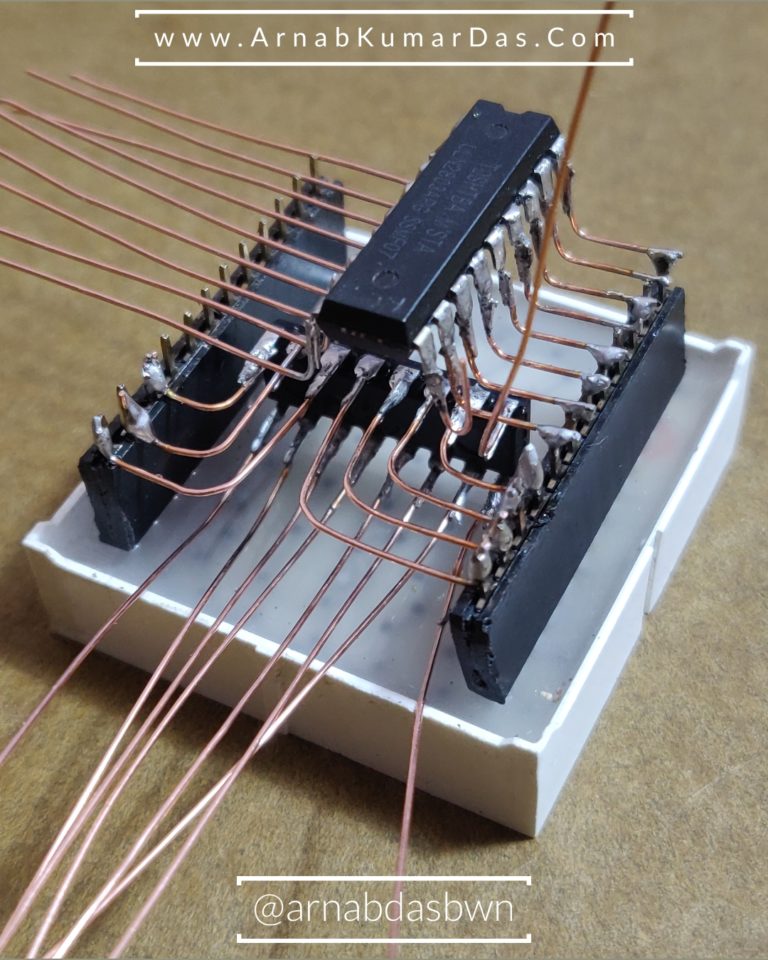 Arduino 8x8 LED Matrix FreeForm Circuit Design | ULN2803APG | 74HC595N