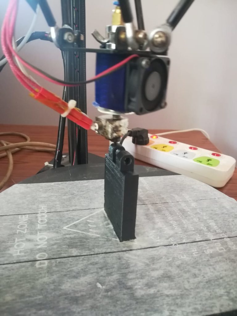 ABS 3D Printing the Arm of Pipe Climbing Robot