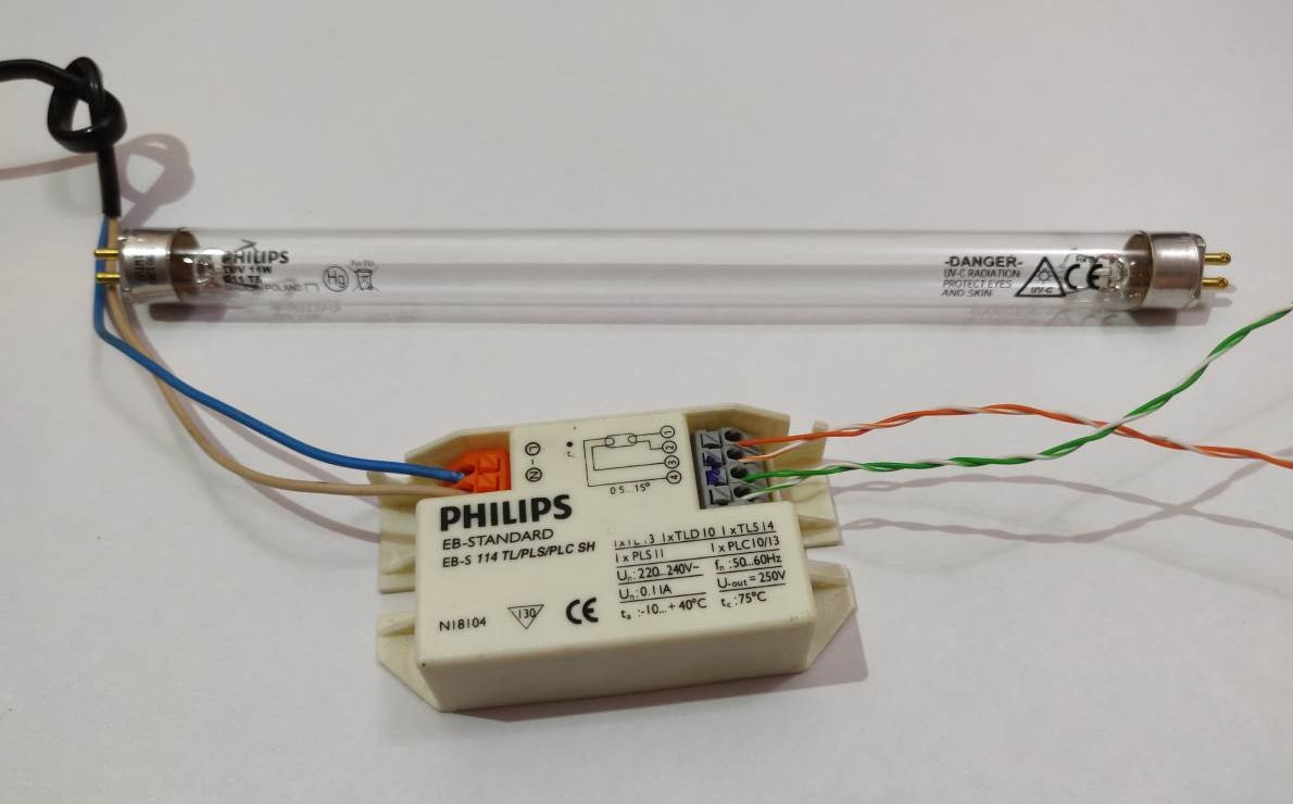 Wire Connection in UV Ballast