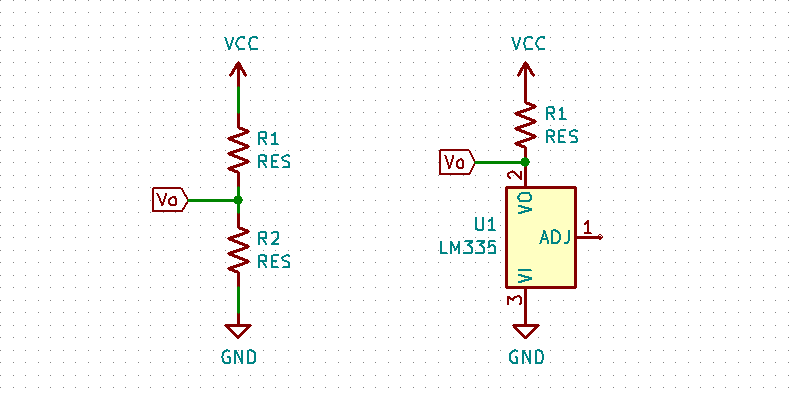 LM355 Zener Voltage Regulator Configuration