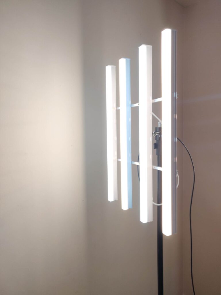 DIY Led Light Panel Close Up