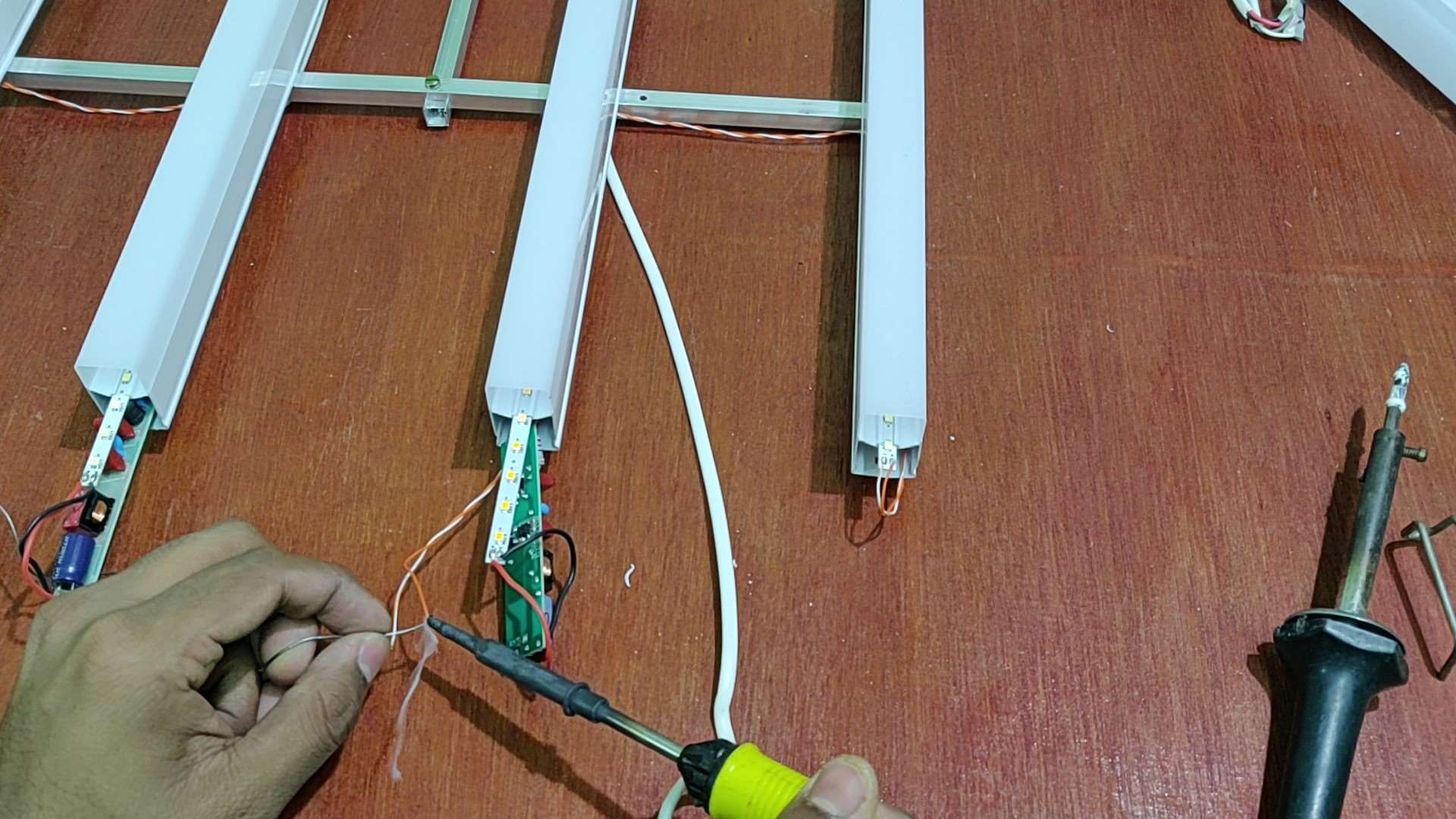 Soldering LED Strip to the LED Drivers