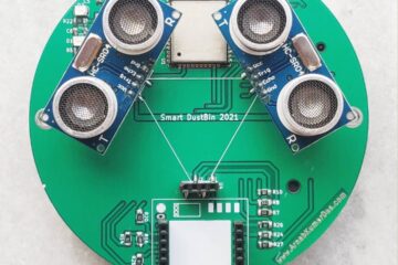 ESP32 Smart Dustbin Sensor With Ultrasonic Sensor